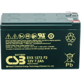 Аккумулятор CSB EVX 1272 497
