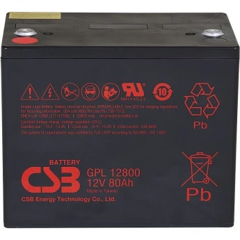 Аккумулятор CSB GPL 12800 518