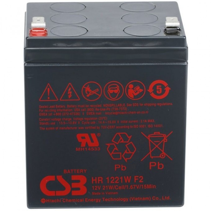 Аккумулятор CSB HR 1221W 522