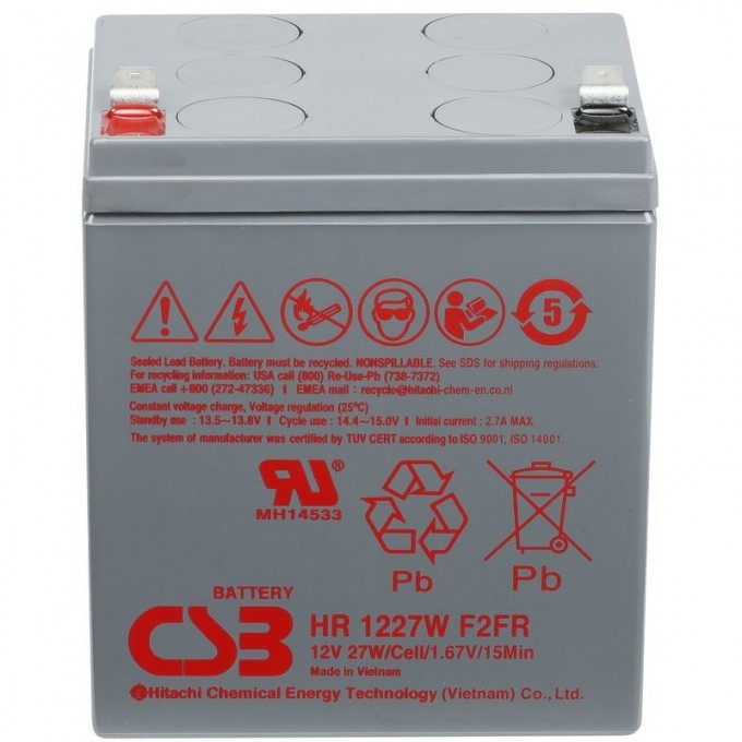 Аккумулятор CSB HR 1227W 524