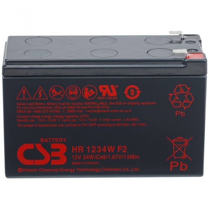 Аккумулятор CSB HR 1234W 525