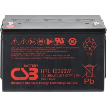 Аккумулятор CSB HRL 12390W 536