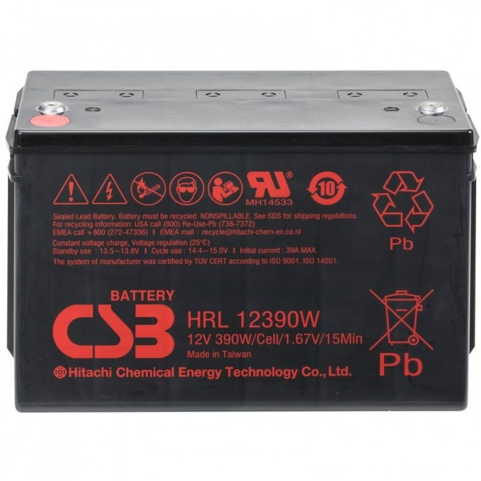 Аккумулятор CSB HRL 12390W 536