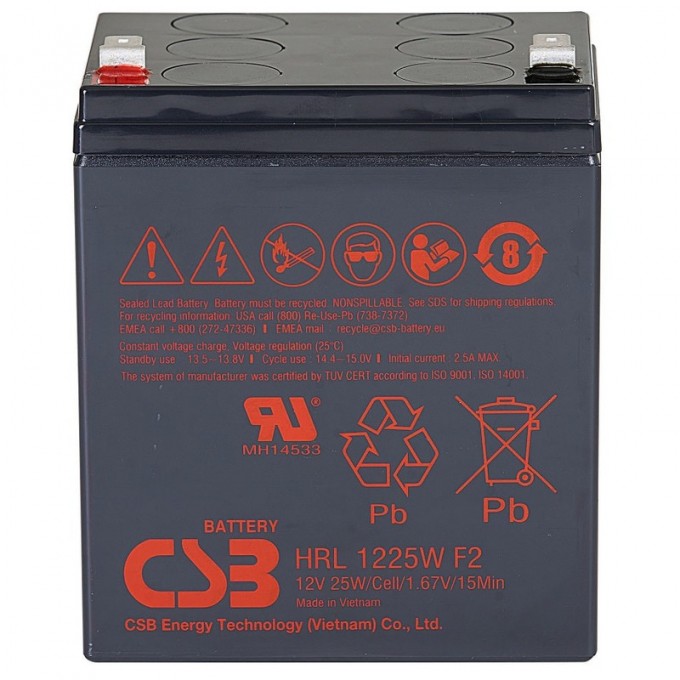 Аккумулятор CSB HRL 1225W 8831